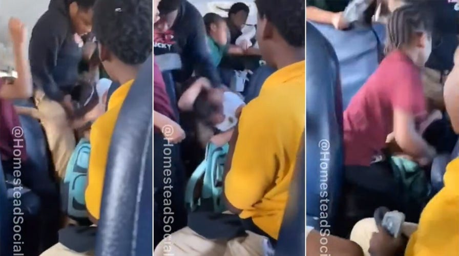 896px x 500px - Students mercilessly assault 9-year-old girl on school bus, parents  pressing charges: video | Fox News