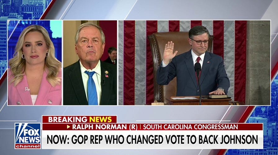 Ralph Norman reveals why he changed his vote to support Mike Johnson