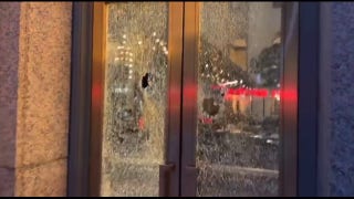Violent protesters throw rocks at Atlanta Police Foundation building - Fox News