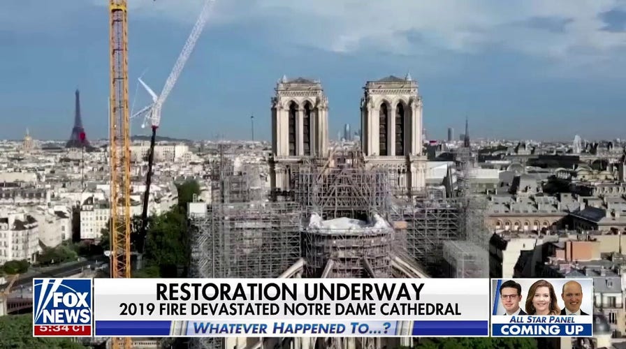 Restoration of Notre Dame Cathedral nearing completion following 2019 fire