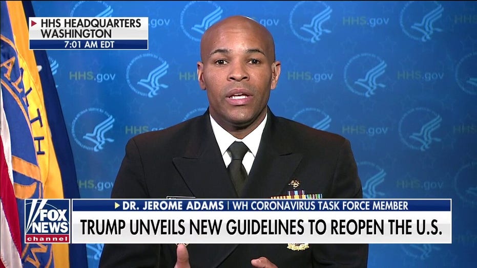 Surgeon General Adams Testing Contact Tracing Are Key To