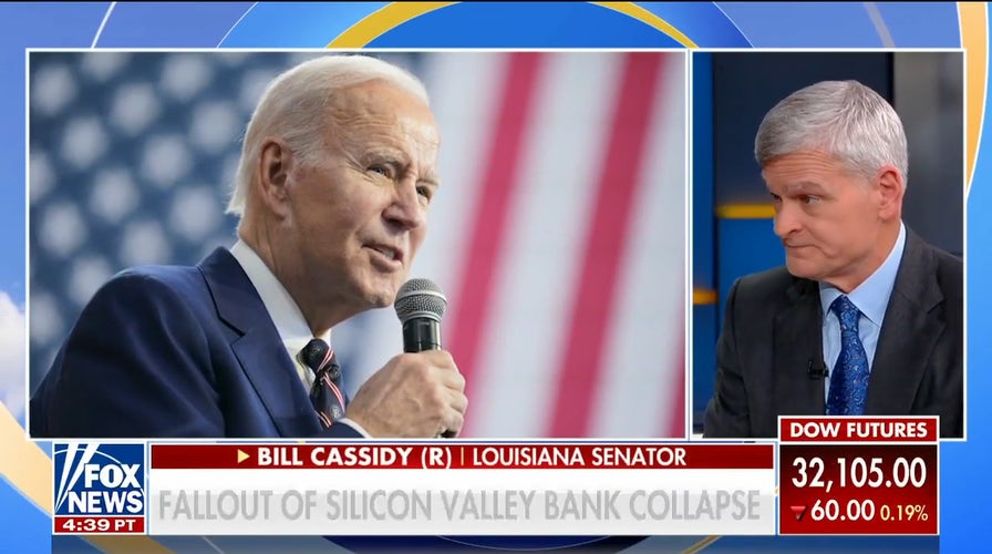 Bill Cassidy: Bank collapses are direct result of Biden's 'inflationary policies' 