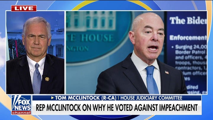 House Republican votes against Mayorkas impeachment 