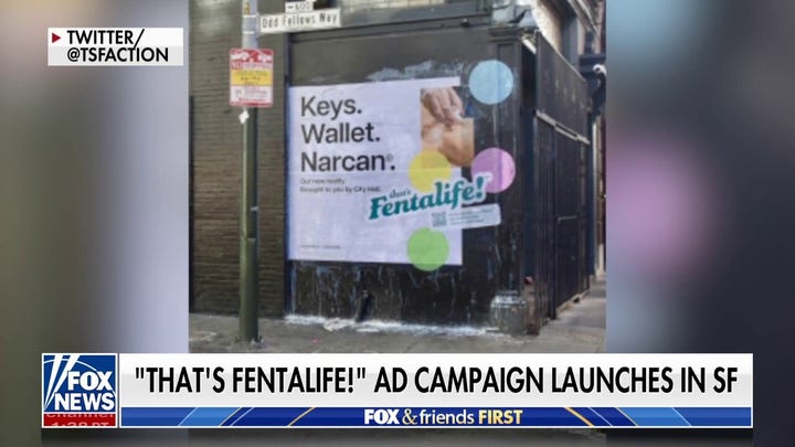 San Francisco residents tired of city's drug crisis launches 'Fentalife' ad campaign