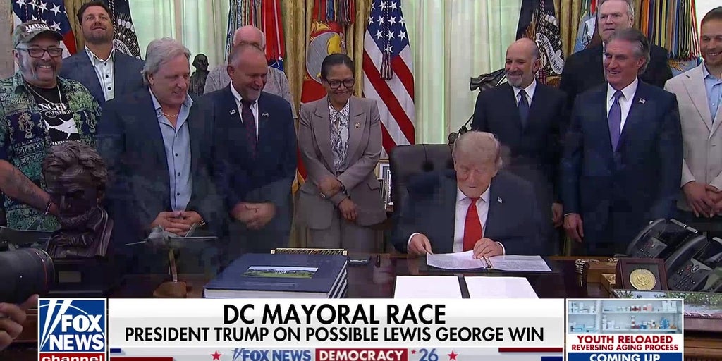 President Trump: DC will be run on ‘federal basis’ if Democratic socialist wins mayoral race