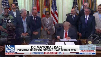 President Trump: DC will be run on ‘federal basis’ if Democratic socialist wins mayoral race