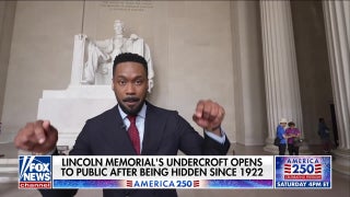Lincoln Memorial’s hidden undercroft opens to public for first time since 1922