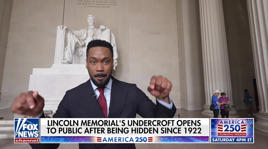 Lincoln Memorial’s hidden undercroft opens to public for first time since 1922