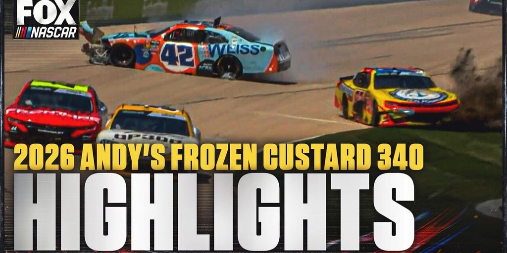 NASCAR O’Reilly Auto Parts Series: Andy's Frozen Custard 340 at Texas Motor Speedway Highlights 🏁 NASCAR on FOX