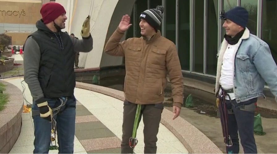 Will Cain shares experience back on ground after rappelling building 