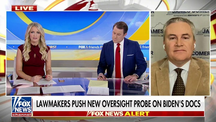 James Comer: Democrats in 'panic mode' over effort to prosecute Trump over classified docs