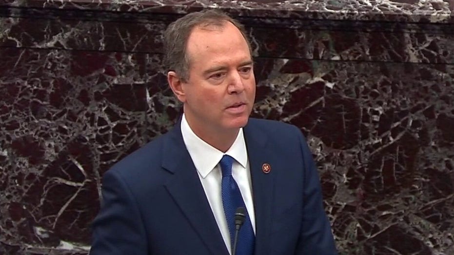 Schiff In Trump S Senate Impeachment Trial Denies Knowing Whistleblower Fox News