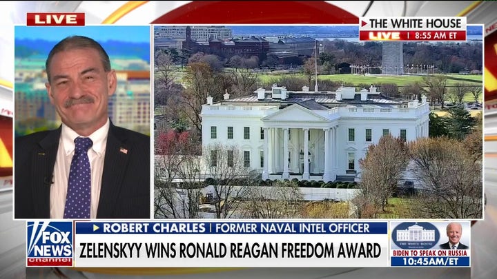 Zelenskyy honored with Ronald Reagan Freedom Award for courage amid Russian invasion
