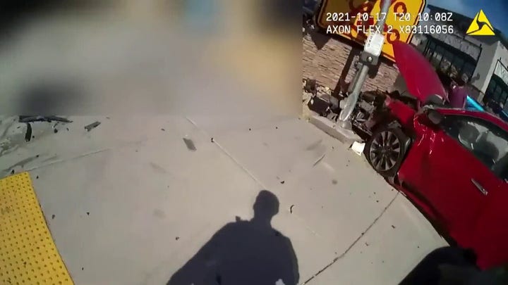 Las Vegas police release bodycam footage of Gov. Sisolak car crash aftermath
