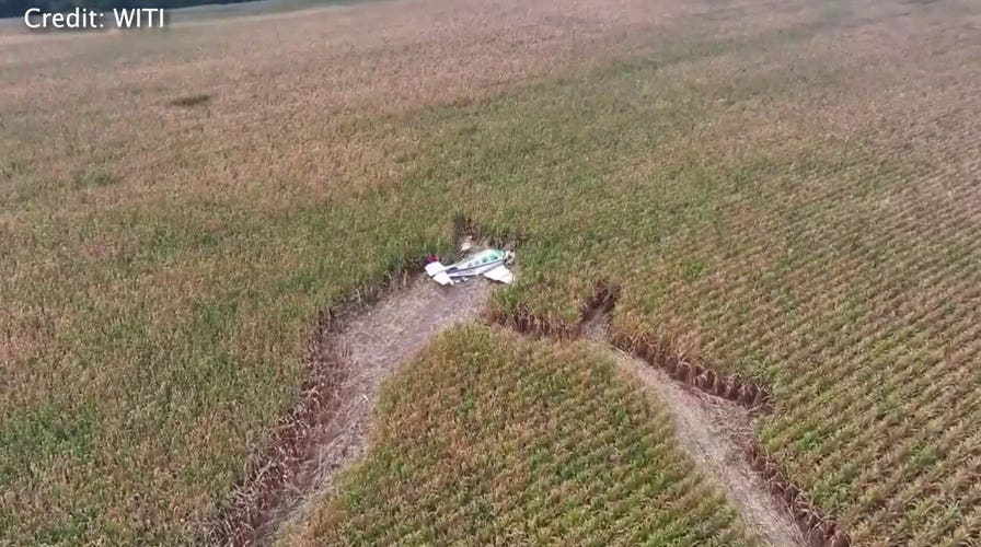 Skydivers witness small plane crash, jump from aircraft to rush to victims