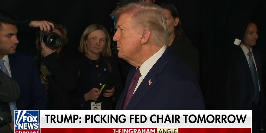 President Trump says he'll pick Fed chair within next day