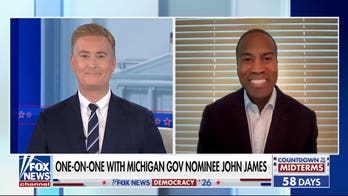 John James discusses Michigan gubernatorial campaign and socialism