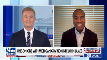 John James discusses Michigan gubernatorial campaign and socialism