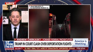 Trump deportation flight case a true ‘battle’ between the judiciary and the executive: Former federal prosecutor - Fox News