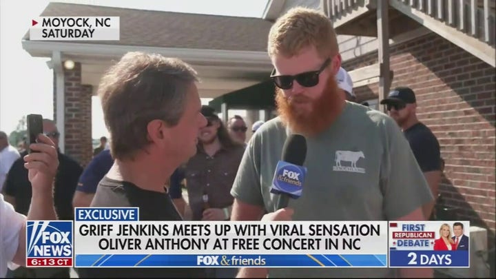 Country sensation Oliver Anthony making an estimated $40,000 a day