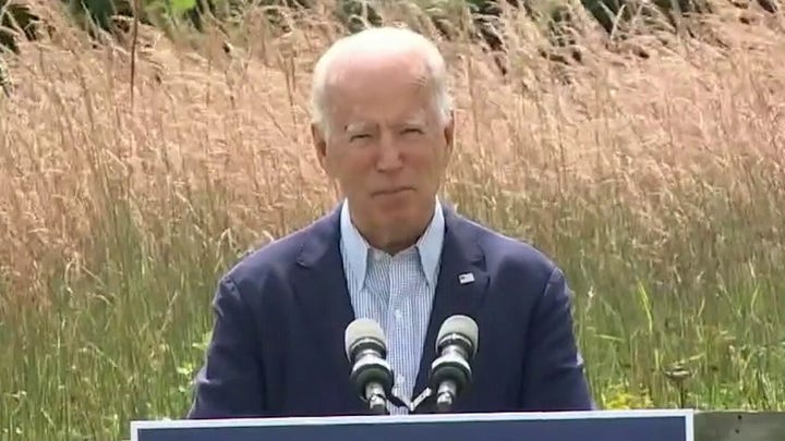 Joe Biden condemns President Trump as Western wildfires rage