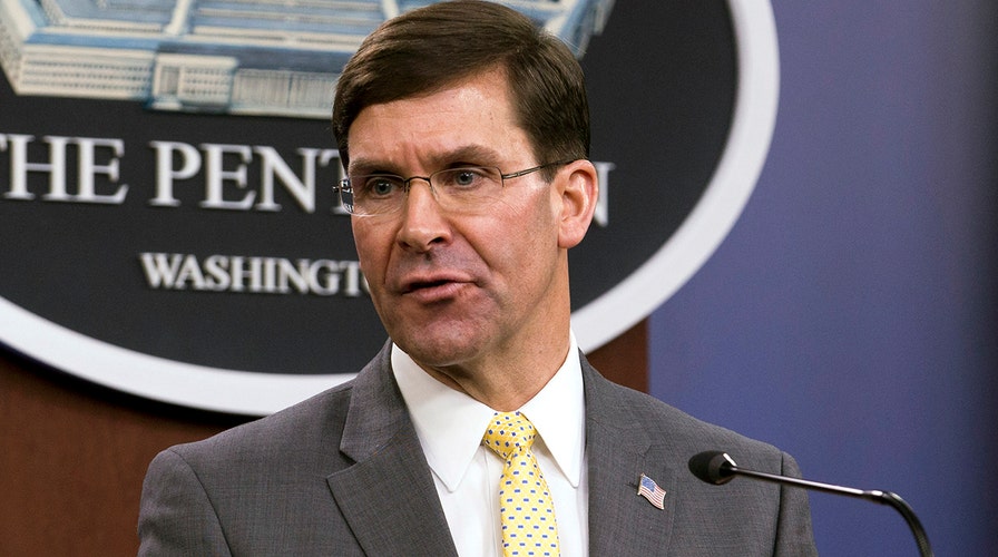 Secretary Esper says US, Taliban have proposal for 7-day 'reduction in violence' plan