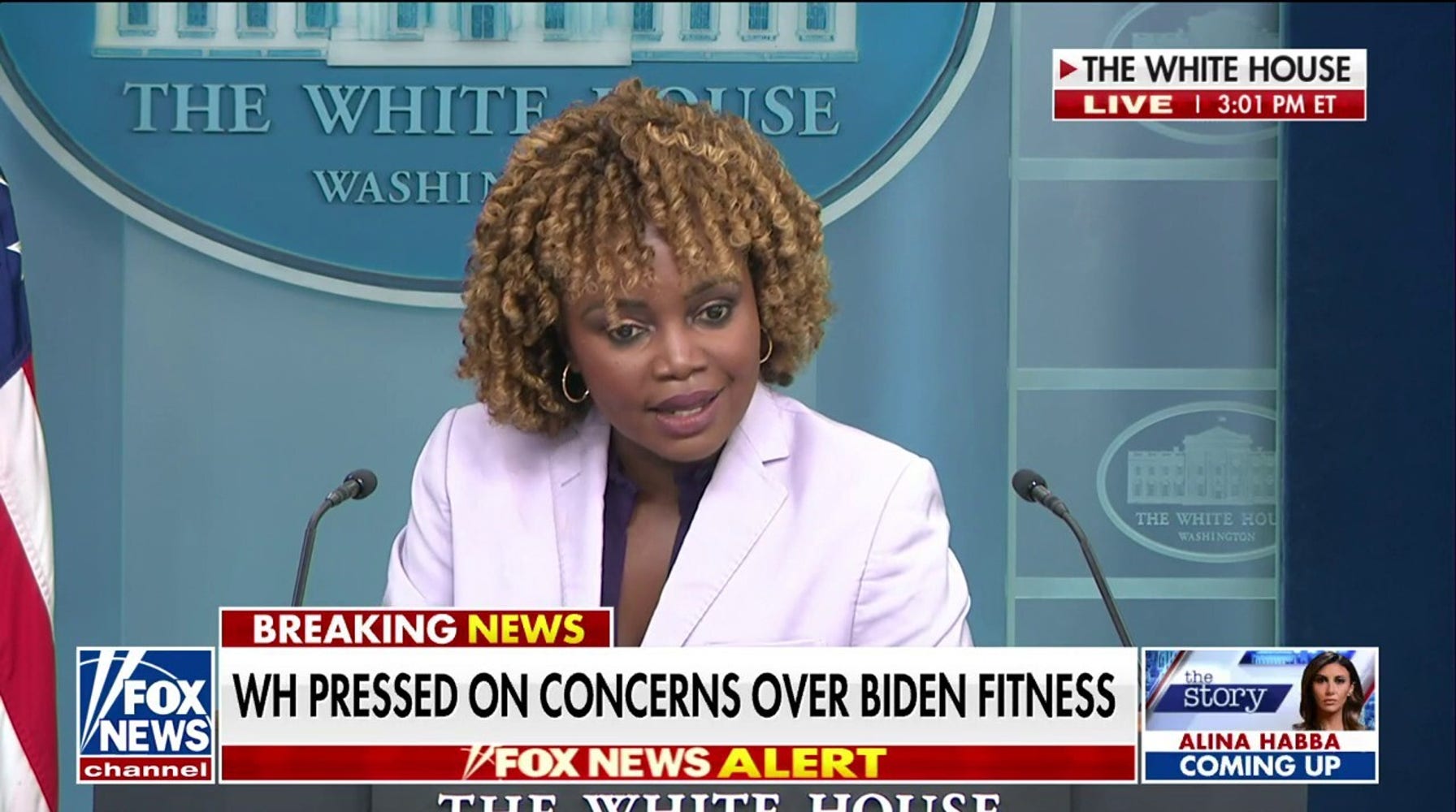 White House Press Secretary Defends Biden's Neurological Health amid Doctor Visit Questions