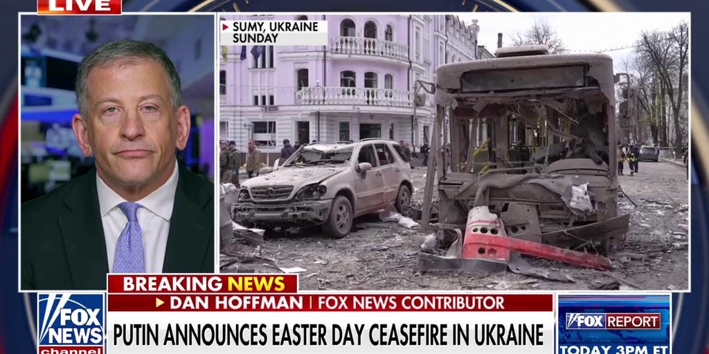 Putin declares Easter Day ceasefire in Ukraine