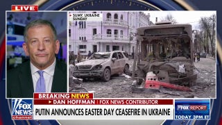 Putin declares Easter Day ceasefire in Ukraine