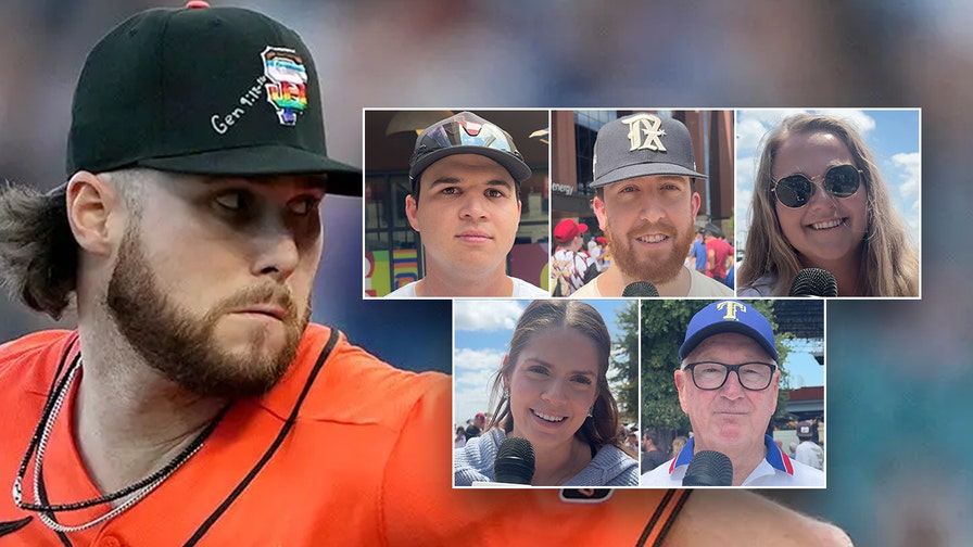 Baseball fans at faith and family night back Giants players who wore Bible verses on caps