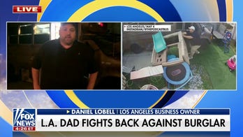 LA father takes matters in his own hands when he confronts burglar on property