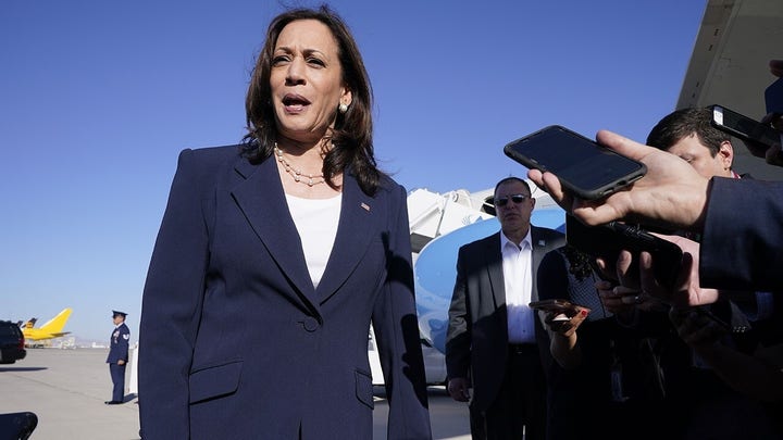 VP Kamala Harris blames Trump administration for border crisis