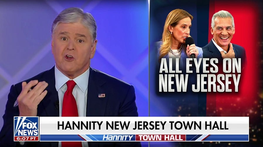 Sean Hannity: New Jersey's enthusiasm is 'squarely behind' Jack Ciattarelli