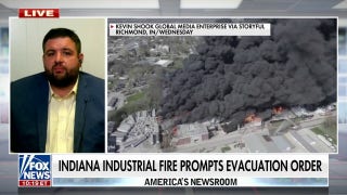 Residents face evacuation order after Indiana industrial fire: ‘It’s rough here in Richmond’ - Fox News