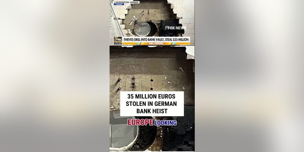 35 MILLION euros stolen in German bank heist