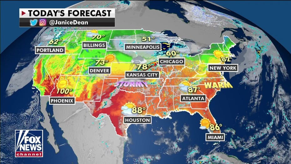 National weather forecast: Severe storms to again strike US midsection 