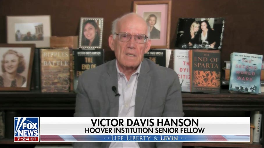 US strategy against Iran is to 'inflict a level of damage' to prevent future attacks: Victor Davis Hanson