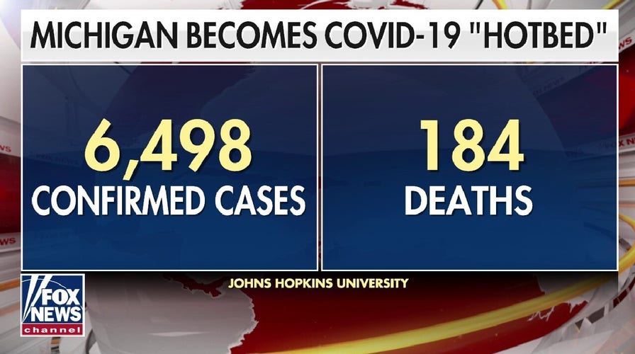 COVID-19 cases in Michigan double every 3 days