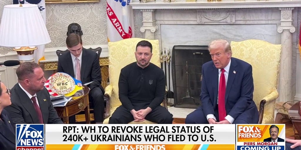 White House reportedly plans to revoke more than 240K Ukrainians' legal status