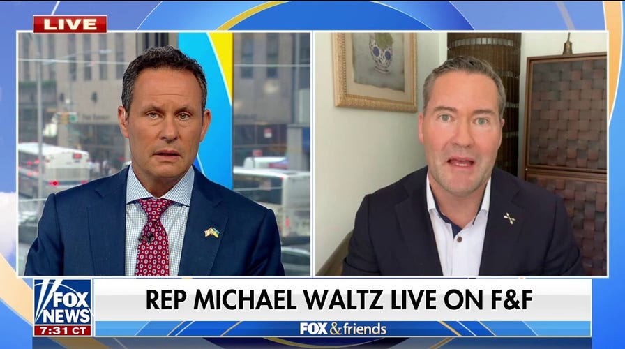 Rep. Waltz slams Biden over Pelosi's potential Taiwan visit: 'This is a mess'
