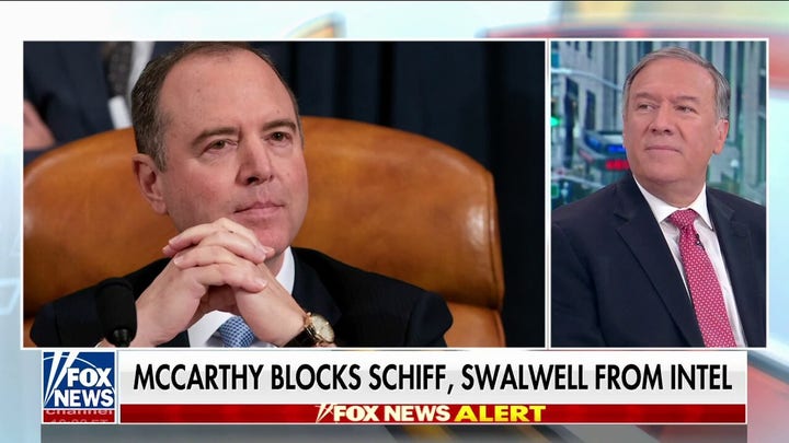 Mike Pompeo: Adam Schiff should be nowhere near Intel Committee