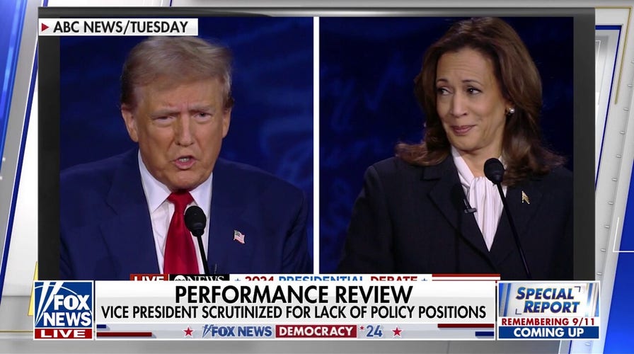 How did voters view the ABC News Presidential Debate between Trump, Harris?