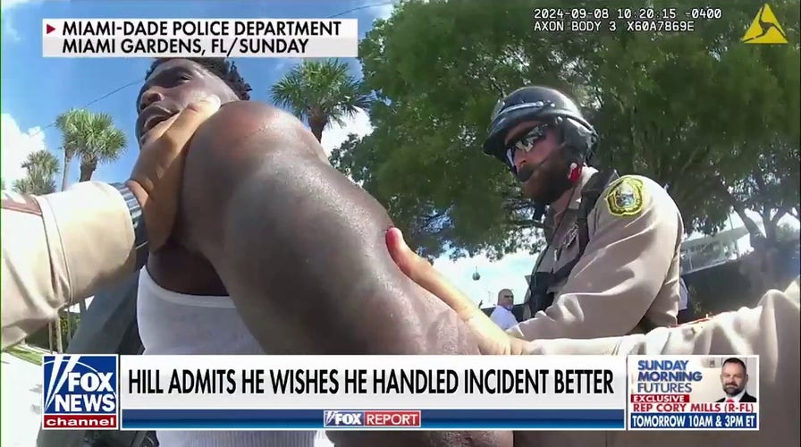 Police officer who detained Tyreek Hill previously suspended