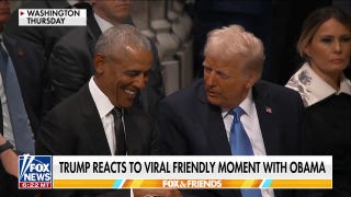 'Did you see Kamala?!': Hosts react to Trump and Obama's friendly chat - Fox News