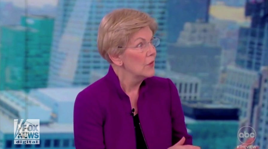 Elizabeth Warren explodes on 'The View' over Roe v Wade: Police might investigate miscarriages