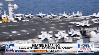 Secretary Hegseth answers questions on Iran in heated hearing