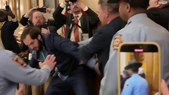 State senator appears to be pushed to the ground, is arrested while trying to enter Georgia House chamber