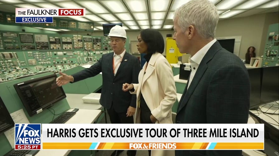 Harris Faulkner previews exclusive circuit of Three Mile Island atomic facility