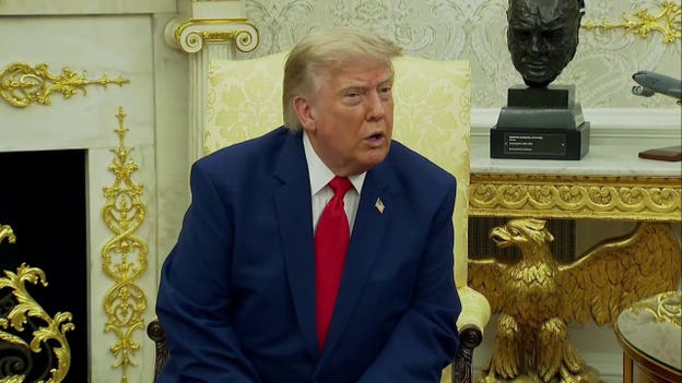 Trump says Iran wants to 'desperately meet' as regime is 'getting decimated'