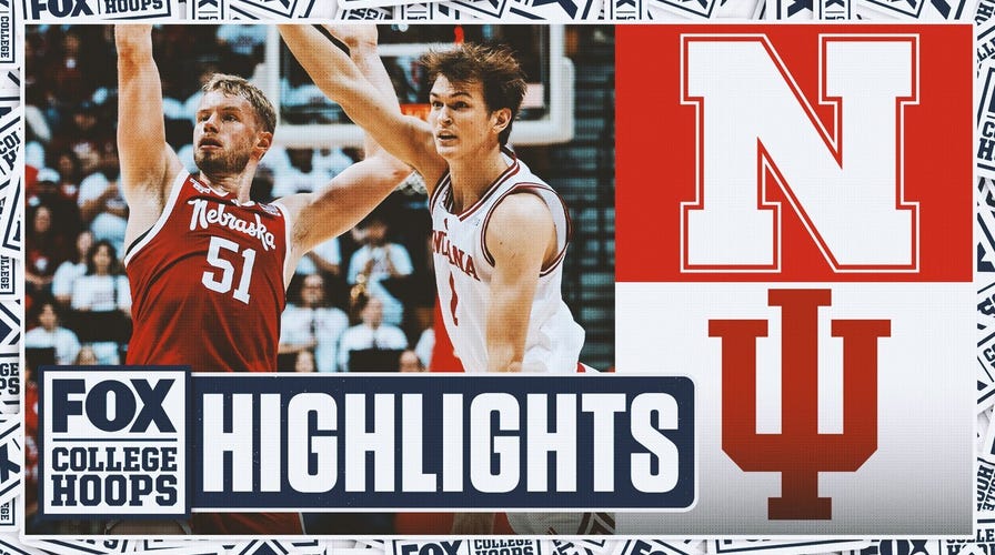 No. 10 Nebraska Cornhuskers vs Indiana Hoosiers Highlights 🏀 FOX College Hoops